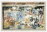 Sullivan St. Wall I/V by Lowell Nesbitt, 1973, oil on canvas (unstretched), sold Feb 2023