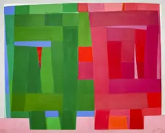 Jochabed by Michael Loew, 1964, oil on canvas, sold Feb 2023