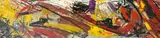 Lisnave: La Septième Vague by Michaële Andréa Schatt, 1986, mixed media on canvas, sold Feb 2023