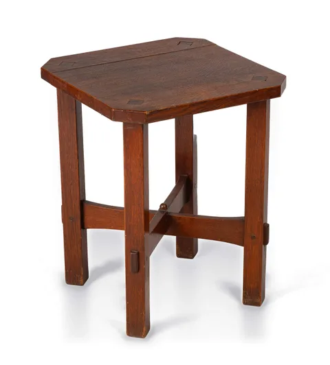 A Plant Stand, Model No. 52 by Gustav Stickley, sold Sep 2026