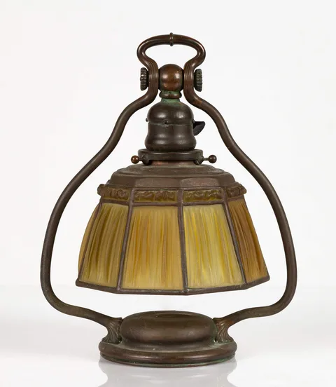 Linenfold Desk Lamp by Tiffany Studios, sold Sep 2026