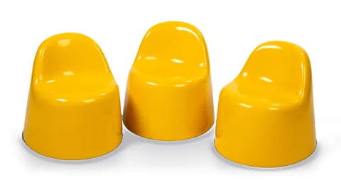 Baby Molar Chairs by Wendell Castle, 1969, fiberglass-reinforced plastic, sold Sep 2026
