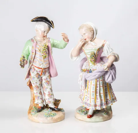 Courting Figures by Meissen, sold Sep 2026