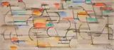 La Course cycliste by Gustave Singier, 1950, Aquarelle, sold Oct 2022