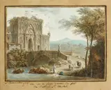 Vue de la by Louis Beguyer de Chancourtois, Aquarelle signée en bas à gauche, sold Sep 2010