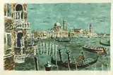 Venise by Roland Oudot, Lithographie sur papier japon, sold May 2022