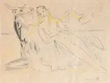 L'enlèvement d'Europe by Salvador Dalí, Lithographie, épreuve d'artiste sur papier japon, sold Apr 2022