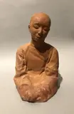 Chinois en méditation by Gaston Hauchecorne, 1924, Epreuve en terre cuite, sold Apr 2019