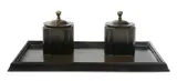 Double encrier by Just Andersen, Bronze, sold Mar 2012