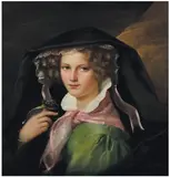 Portrait de jeune fille by Dite Adèle Marie-Adèle Kindt, Toile (réentoilée), sold Dec 2011