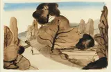 Paysage by André Derain, Aquarelle sur papier, sold Dec 2011