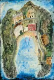 Paraggi by René Guiette, 1950, Gouache sur papier, sold Dec 2011
