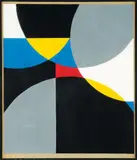 Composition by István Beöthy, 1938, Gouache sur papier, sold Dec 2011