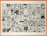 Résumé by Pierre Alechinsky, 1995, Lithographie, sold Dec 2011