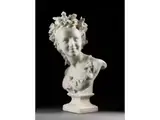 Untitled by Jean-Baptiste Carpeaux, marble, sold Jun 2024