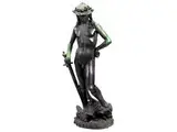 Untitled by Große Bronzefigur des David, bronze, sold Dec 2018