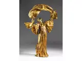 Danseuse au Cothurne by Agathon Léonard, bronze, sold Jun 2024