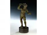 Untitled by Bronzestatuette eines Wilden Mannes, bronze, offered Sep 2017