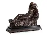 Schlafende Ariadne by Französischer Bildhauer des 19. Jahrhunderts, bronze, sold Jun 2024