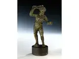 Untitled by Bronzestatuette eines Wilden Mannes, bronze, offered Dec 2021
