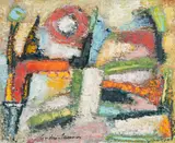1526 by André Jasmin, oil on board, sold Jun 2018
