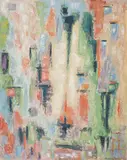 Printemps by André Jasmin, oil on board, sold Jun 2018