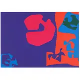 January 1973: 17 by Patrick Heron, Screenprint in colors, sold May 2022