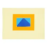 Indian View C by Howard Hodgkin, Screenprint in colors, sold May 2022