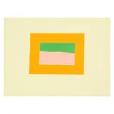 Indian View B by Howard Hodgkin, Screenprint in colors, sold May 2022