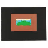 Indian View G by Howard Hodgkin, Screenprint in colors, sold May 2022
