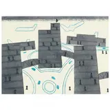 Heathrow by Julian Trevelyan, Etching and aquatint in colors, sold May 2022