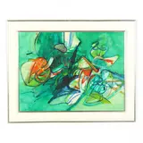 Untitled by Francisco Hung, Acrylic on canvas, sold May 2022