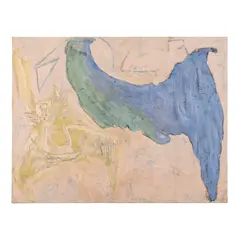 Single Wing by Herb Jackson, Acrylic on canvas, sold May 2022