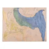Single Wing by Herb Jackson, Acrylic on canvas, sold May 2022