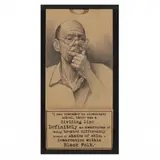 The Gill Interview (Image I) by Steven M. Cozart, Charcoal, sold May 2022