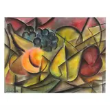 Cubist Still Life by Emmett Williams, Gouache on paper, sold May 2022
