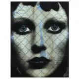 Eve by Louis St. Lewis, Mixed media collage, sold May 2022