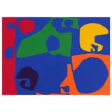 January 1973: 15 by Patrick Heron, Screenprint in colors, sold May 2022