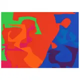 January 1973: 6 by Patrick Heron, Screenprint in colors, sold May 2022