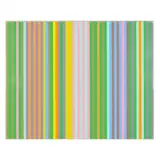 Zebra by Gene Davis, Silkscreen on canvas on board, sold May 2022