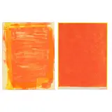 Infinity Field - Lefkada I / John Hoyland (British, 1934-2011), Untitled I (Two Works) by Theodoros Stamos, The first: screenprint in colors, sold May 2022