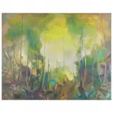 Morning Fog by Thomas Batista, Acrylic on canvas, sold May 2022