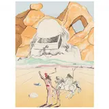 The Path to Wisdom by Salvador Dalí, Lithograph in colors, sold May 2022