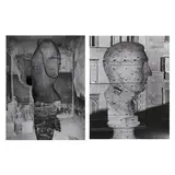 Transfigurations (Two Works) by Douglas D. Prince, Both gelatin silver prints from multiple negatives, sold May 2022