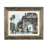 An Old House in St. Augustine, Florida by Emmett John Fritz, Oil on board, sold May 2022