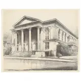 City Hall and Auditorium, Wilmington, North Carolina by Louis Orr, Etching, sold May 2022