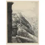 Grenada, Spain by Louis Orr, Etching, sold May 2022