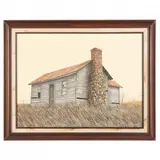 The Chimney Pop Built by Allan Nance, Acrylic on canvas panel, sold Apr 2022
