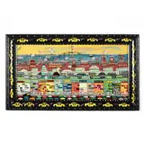 Little New York by Benny Carter, Latex on board, sold Apr 2022