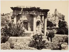 The Circular Temple by Francis Frith, Albumen Photo, offered Jun 2022